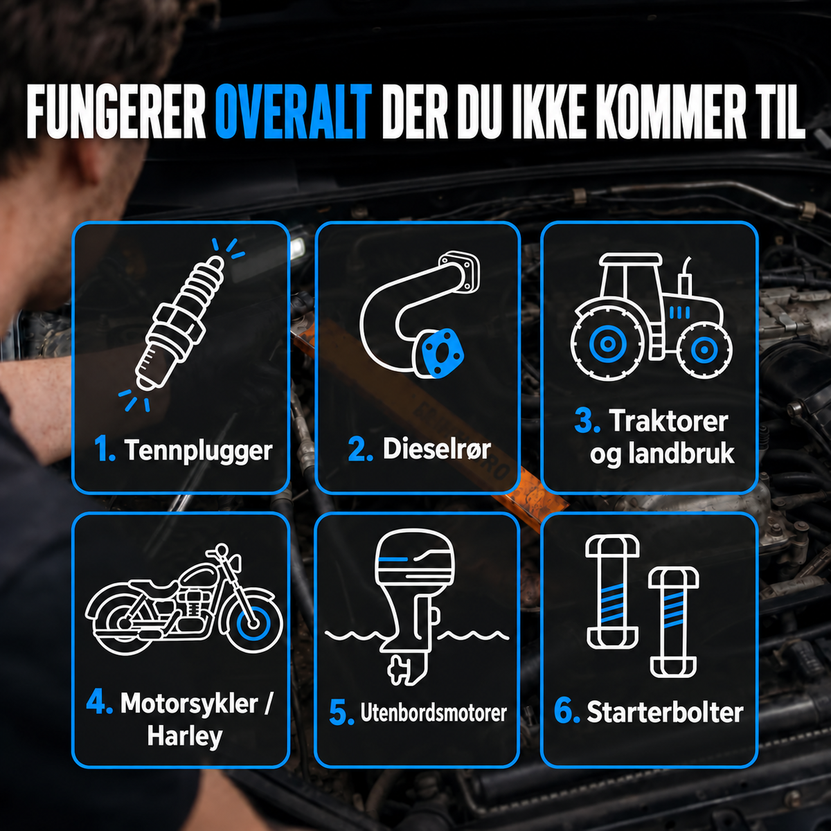 Nelvyro™ – Nå boltene du ellers ikke kommer til
