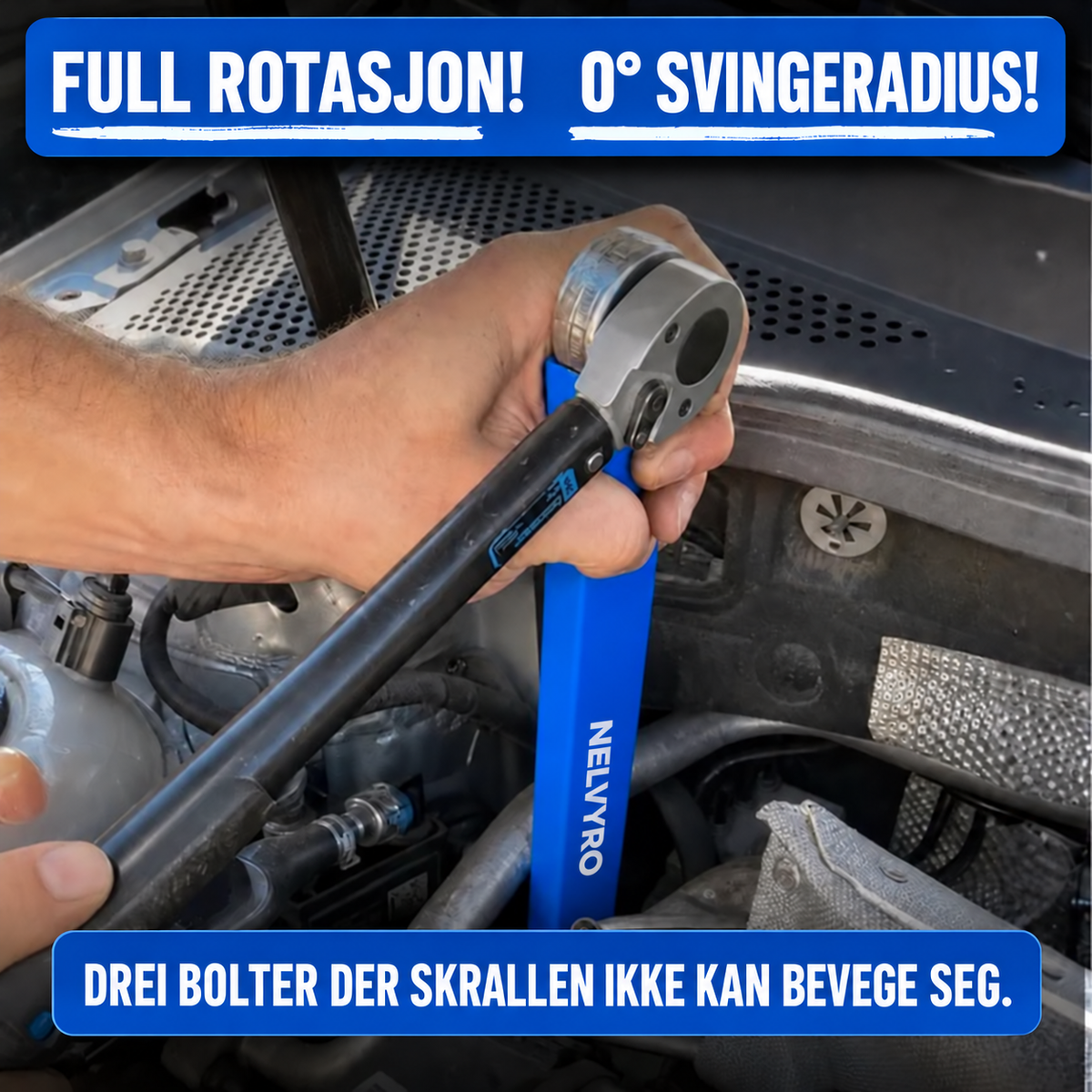 Nelvyro™ – Nå boltene du ellers ikke kommer til