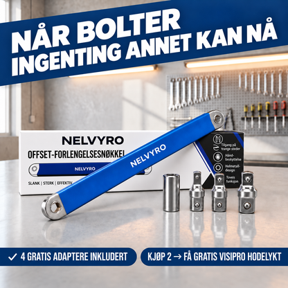 Nelvyro™ – Nå boltene du ellers ikke kommer til